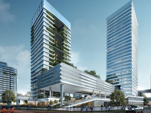 二七城市生活廣場(chǎng)特級(jí)防火卷簾門安裝